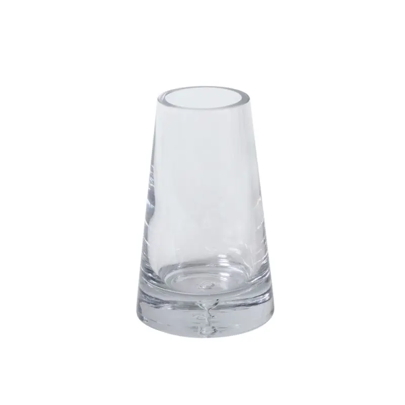 Fat Pyramid Vase 4.75"x 8"