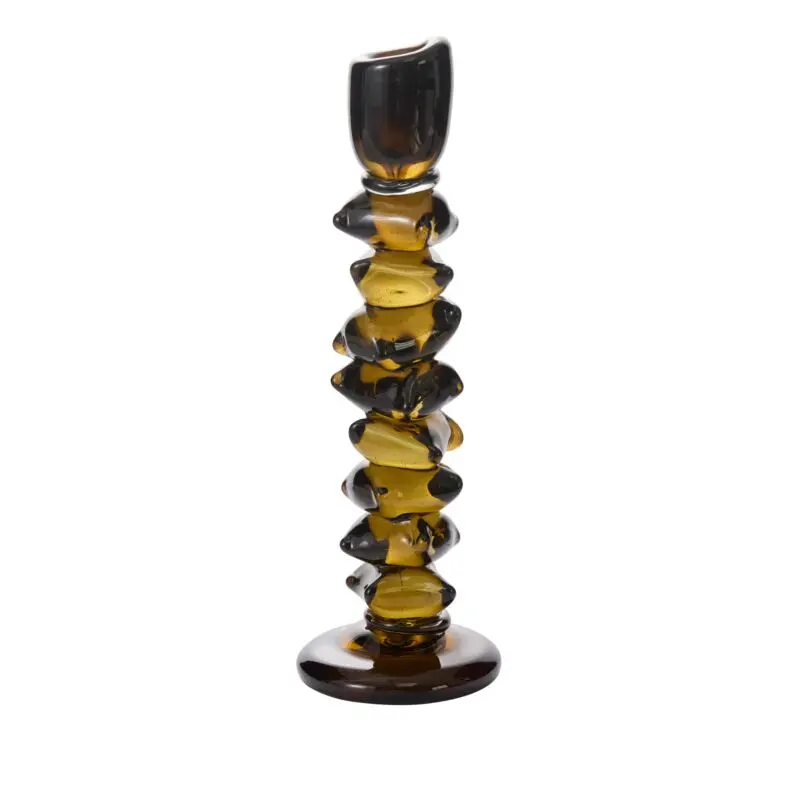Foundation Candleholder 4.5"x 13.5" Black