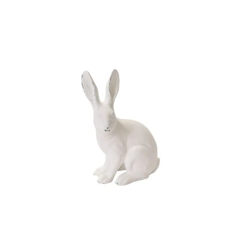 Garden Rabbit Figurine 10"x 6.5"x 13.75"