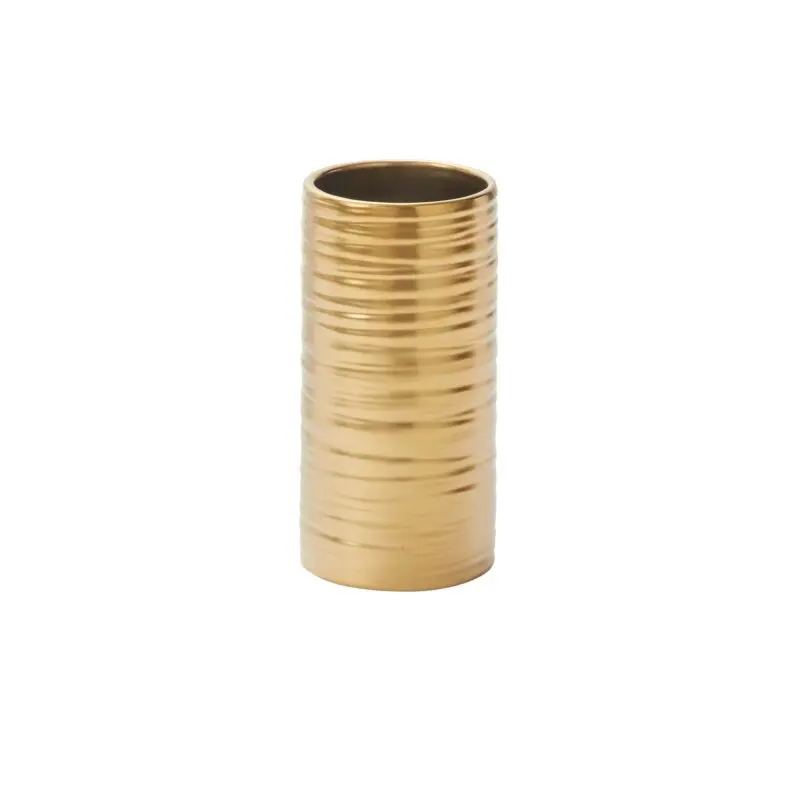Gold Everest Vase 3.5"x 7"