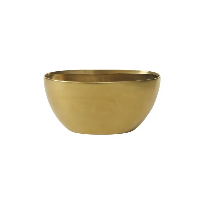 Gold Metta Boat 11.25"x 4.75"x 5.25"