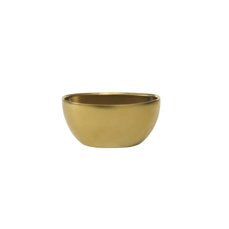 Gold Metta Boat 8.75"x 3.75"x 4"