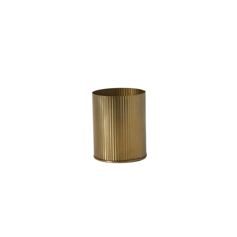 Gold Norah Vase 4.5"x 5.5"