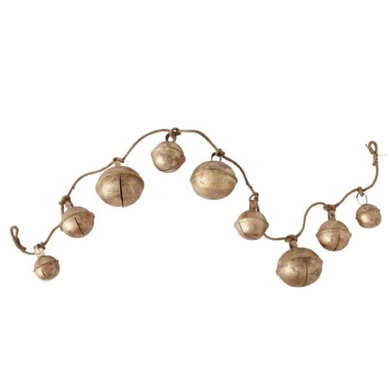 Grandeur Sleigh Bell Garland 72"