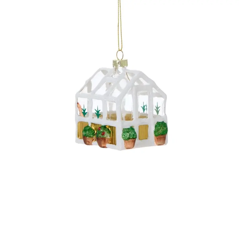 Greenhouse Ornament 2.75"x 2.5"x 2.5"
