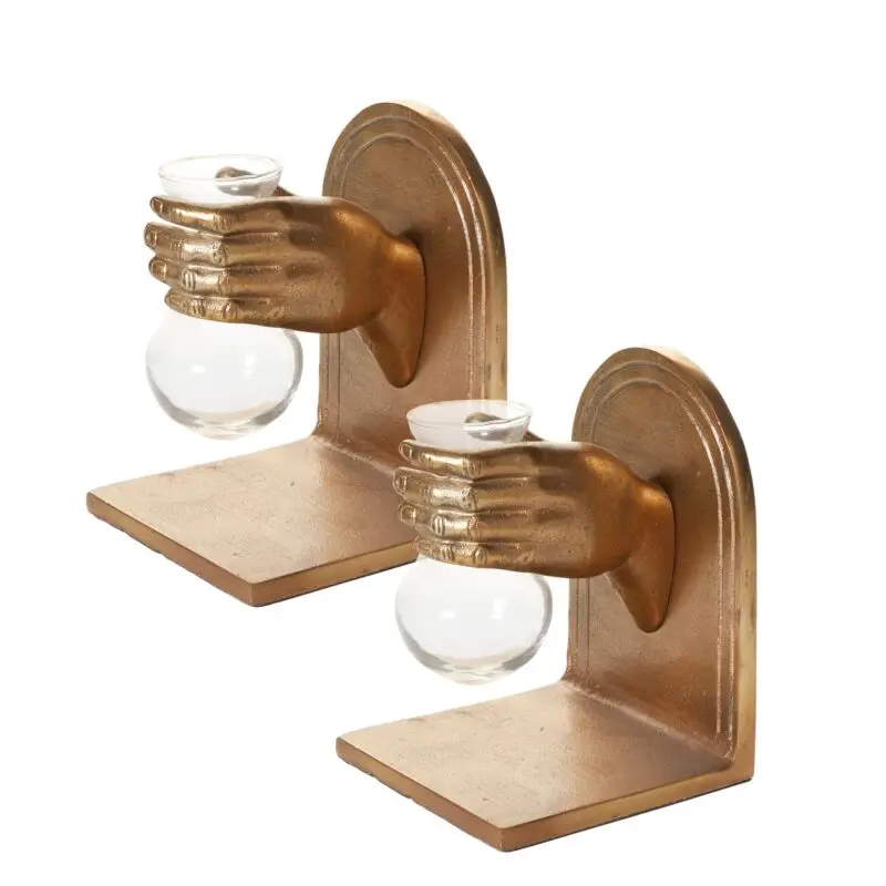Handheld Bookend Set of 2 - 6"x 8"