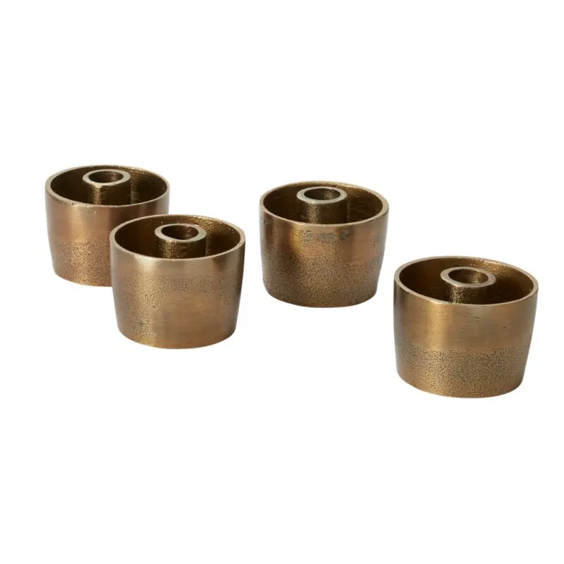 Harmony Candleholder Set of 4 - 2.75"x 2"