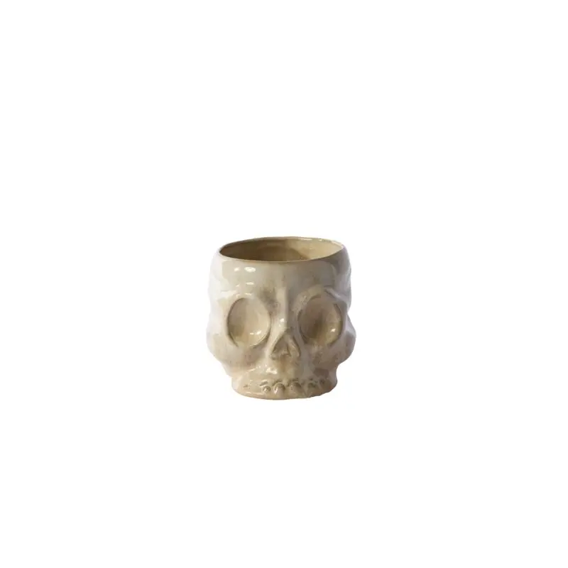 Haunting Skull Pot 5.5"x 4.75"x 4.25"