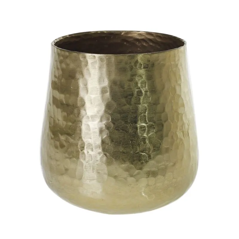 Hux Pot 5"x 5.5" Gold