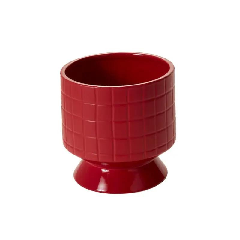 Jacques Footed Pot 6.5"x 6.25"