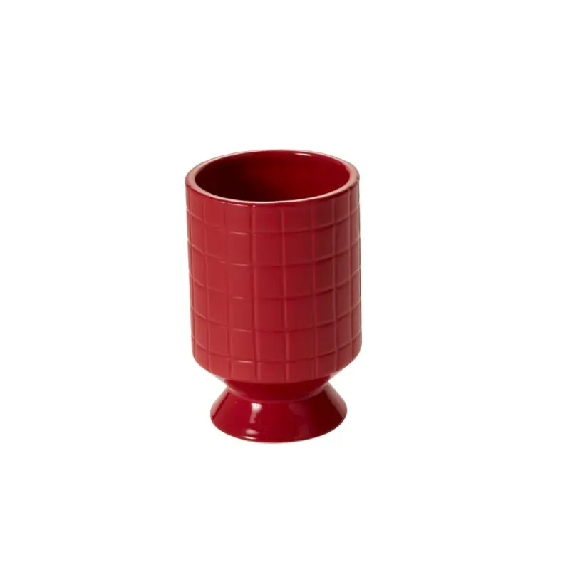 Jacques Footed Vase 4"x 6"