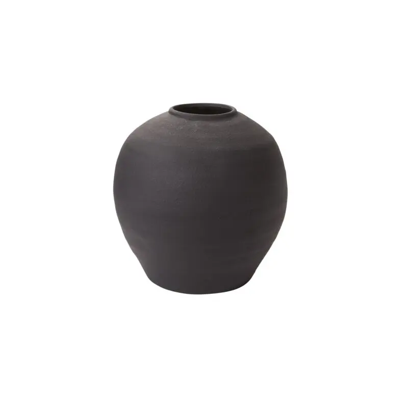Konos Vase 14.5"x 14" Black