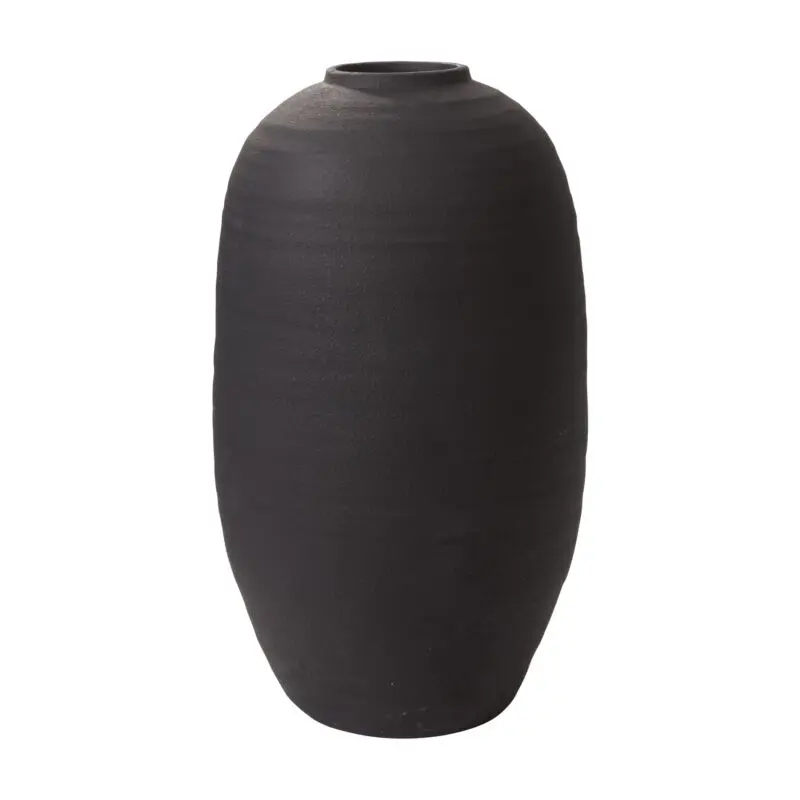 Konos Vase 16"x 28" Black
