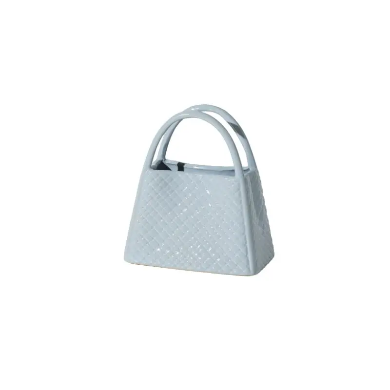 Leona Handbag Vase 7.75"x 4.25"x 8.75"