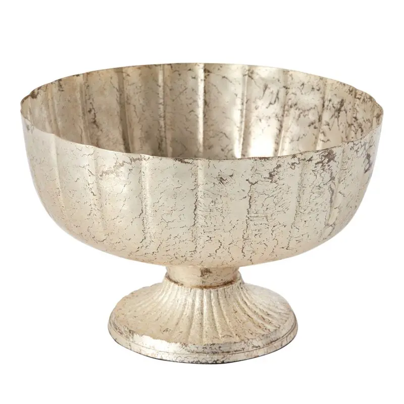 Lita Compote 10"x 6.5" Champagne