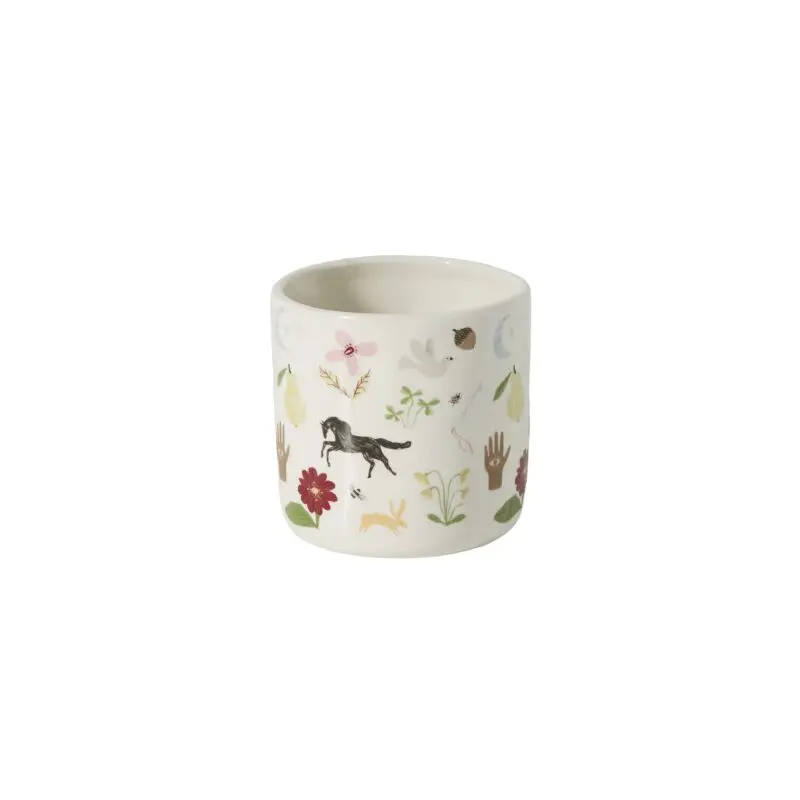Lucky Icon Pot 4.25"x 4.25"