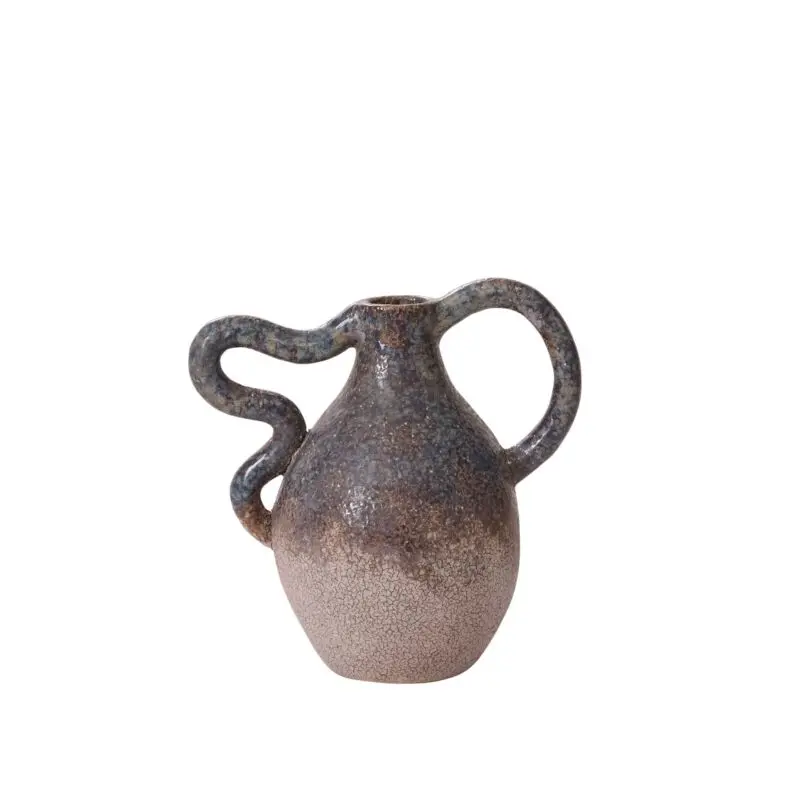Meander Vase 7.25"x 4.75"x 7.25"