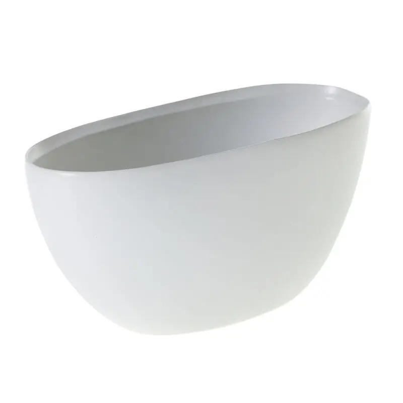 Metta Boat 11.25"x 4.75"x 5.25" White