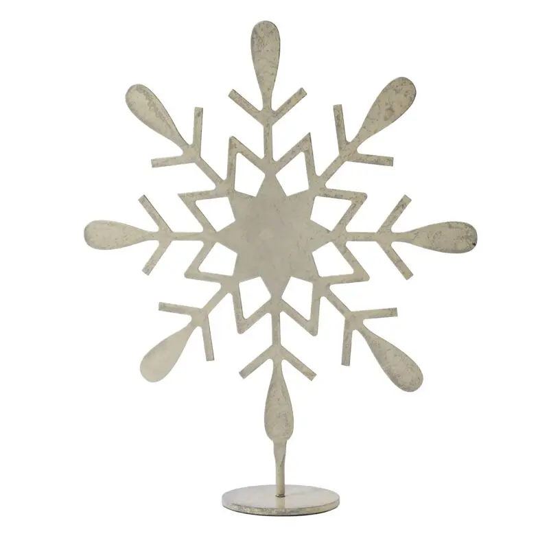Moonlit Snowflake Stand 18.25"x 5.25"x 20.75"