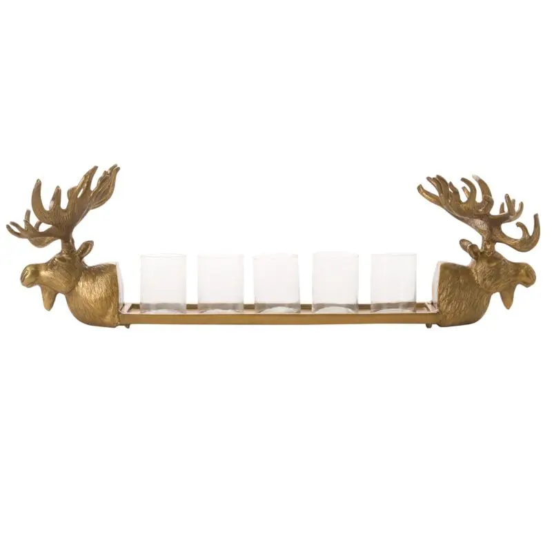 Moose Candleholder 34.5"x 1.25"x 10"