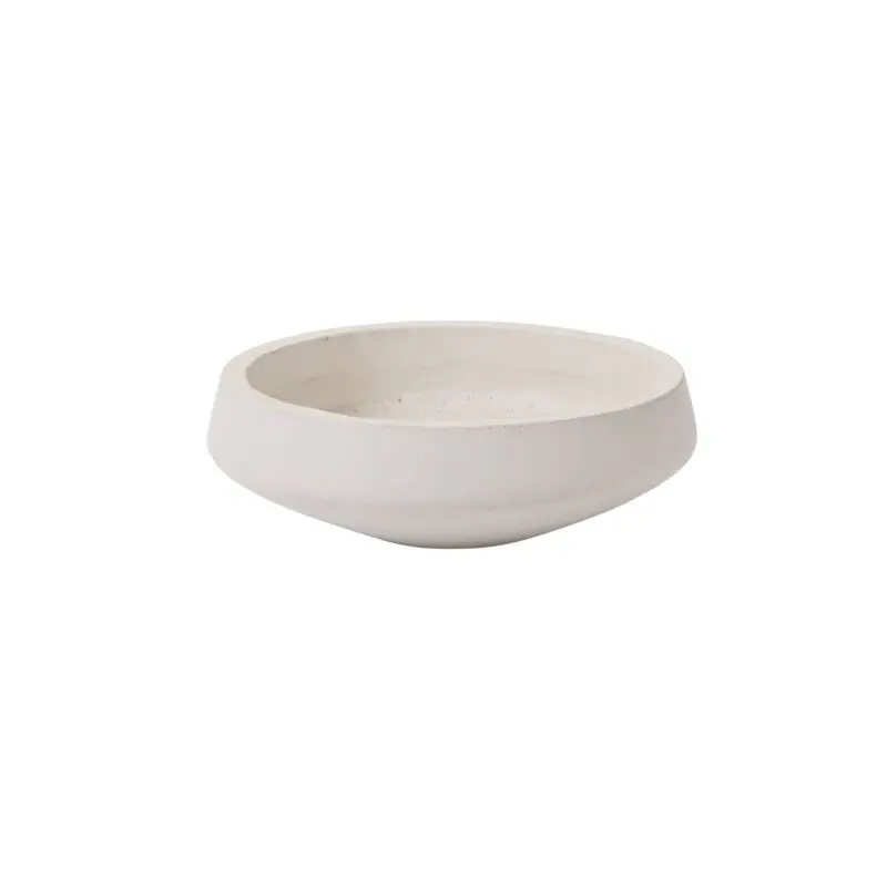 Newport Bowl 17.5"x 6" white