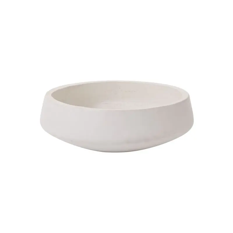 Newport Bowl 22"x 8" white