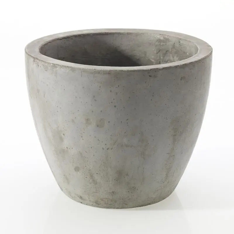 Newport Pot 7.75"x 7" grey