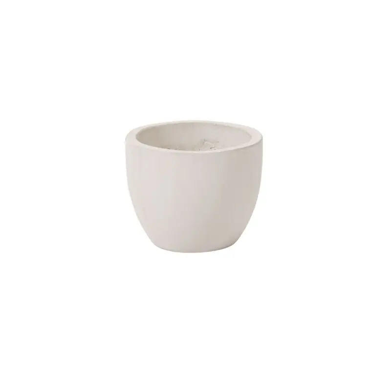 Newport Pot 7.75"x 7" white
