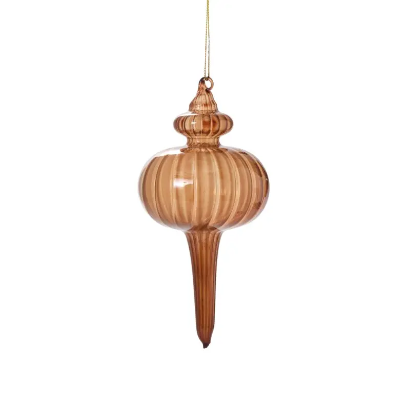 Nicolette Ornament 3.5"x 6.25" Smoke