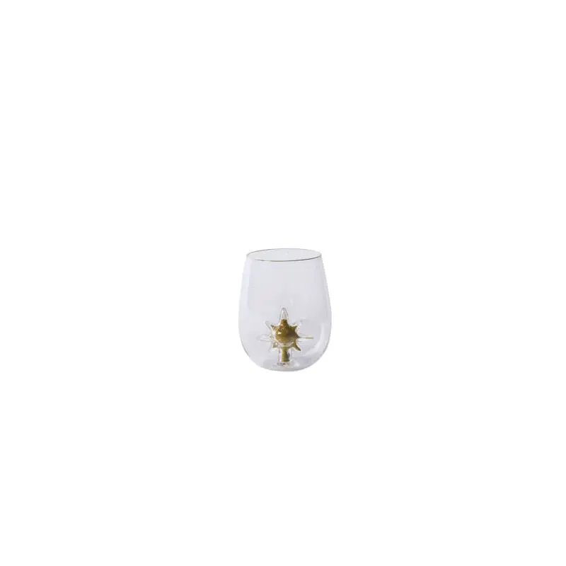 Night Sky Drinkware 3.75"x 4.25" Gold