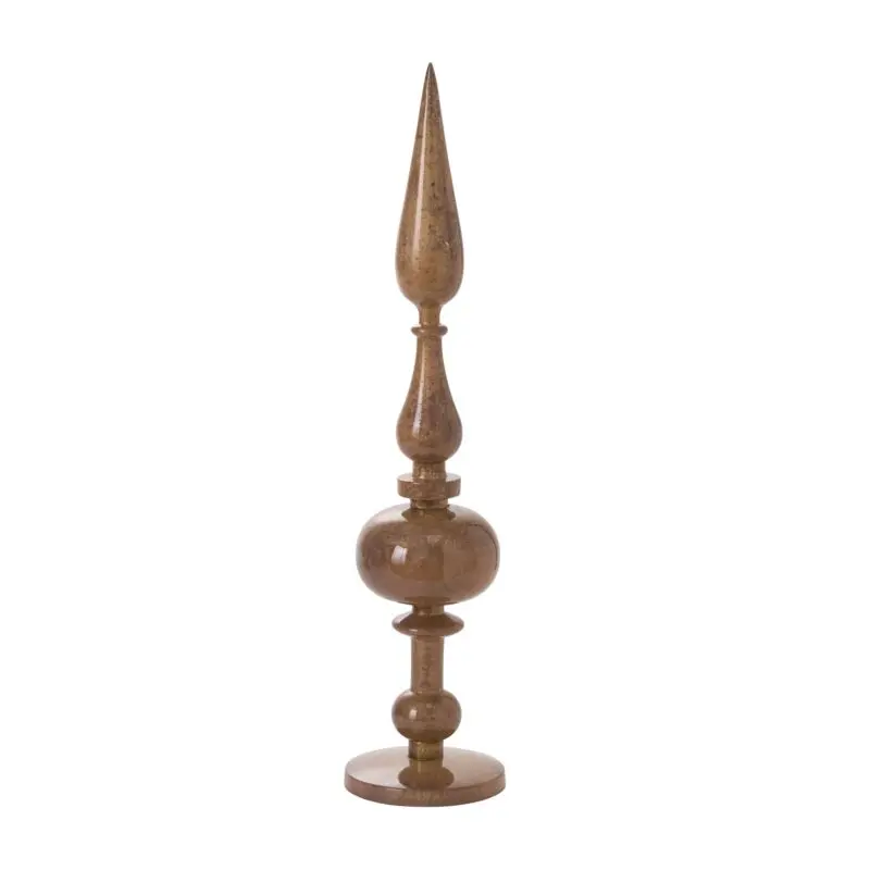 Nottingham Finial 5"x 22.5" Copper