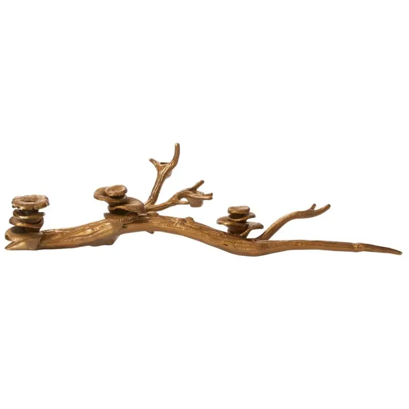 Oyster Mushroom Candleholder 30.5"x 7"x 8.25"