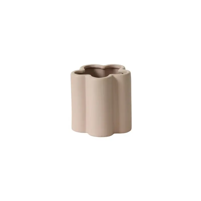 Petal Vase 4"x 4" Light-Pink