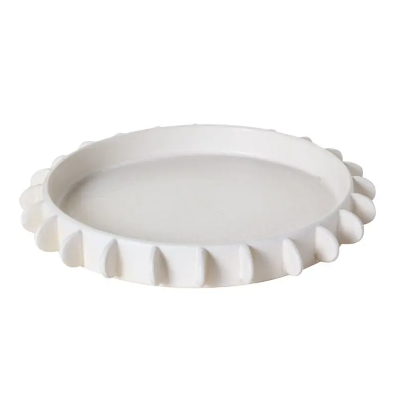 Reverie Tray 22"x 2.25" Off-White