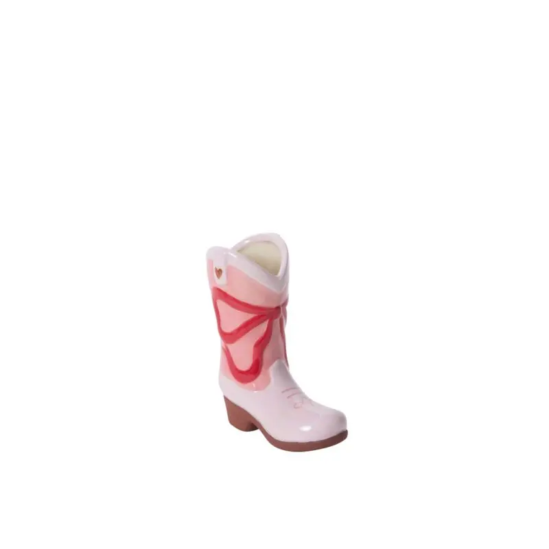 Rodeo Romance Vase 5.75"x 3"x 6.75"