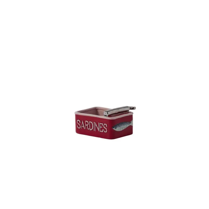 Sardine Tin Planter 5.5"x 4.25"x 2.75"