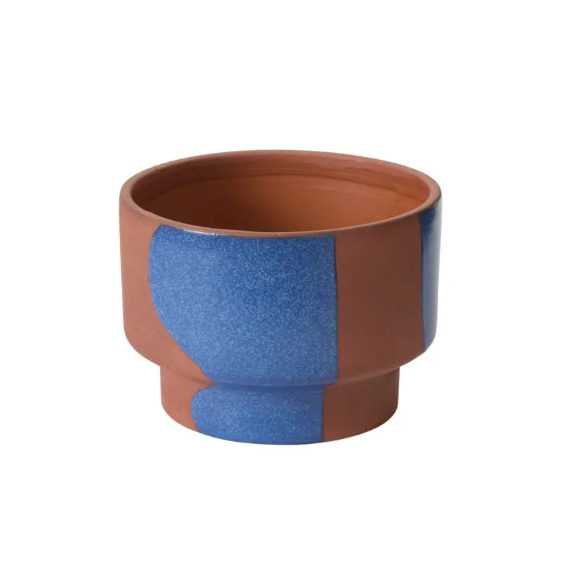 Shanti Pot 7"x 5.25" Blue