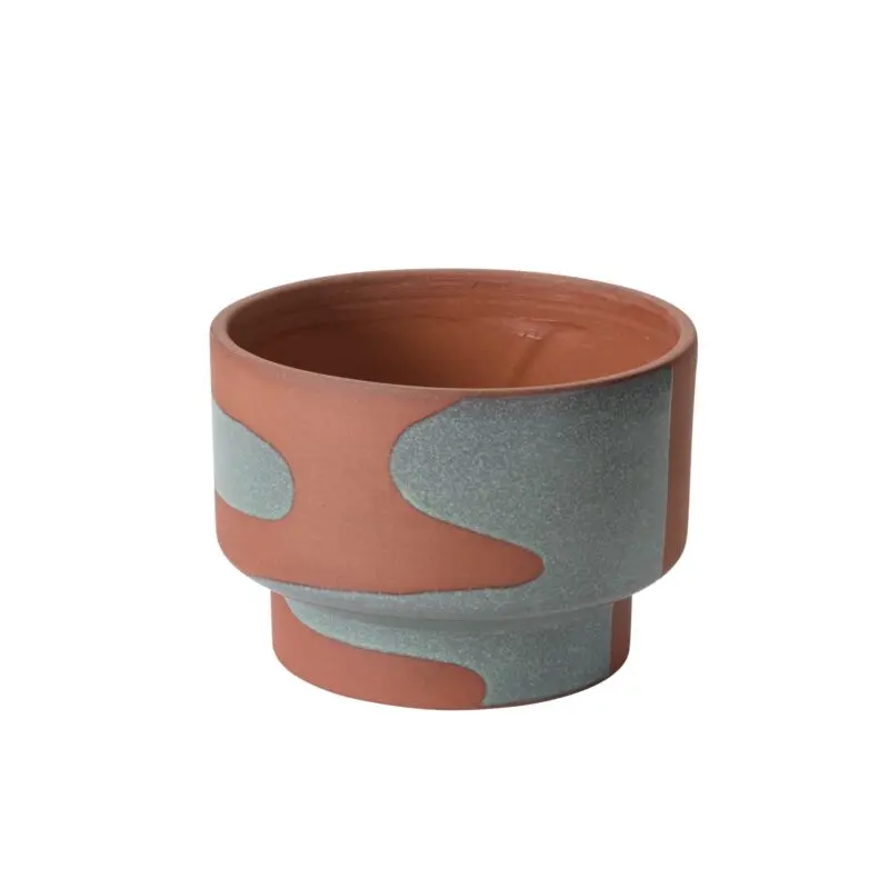 Shanti Pot 7"x 5.25" Green