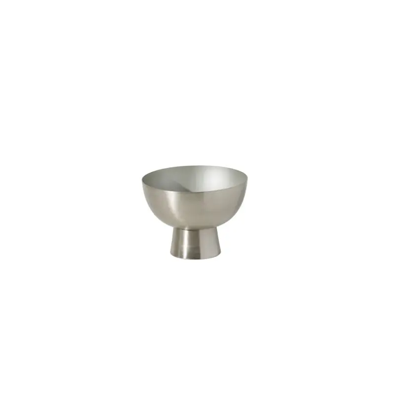 Silver Love Compote 6.75"x 5"