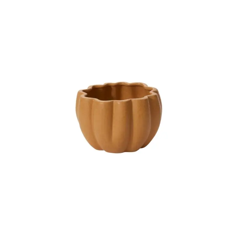 Spiced Pumpkin Pot 5.75"x 4.25" Ochre