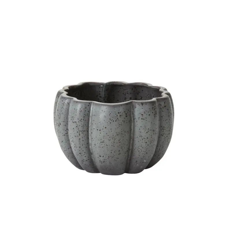 Spiced Pumpkin Pot 8.25"x 5" Black