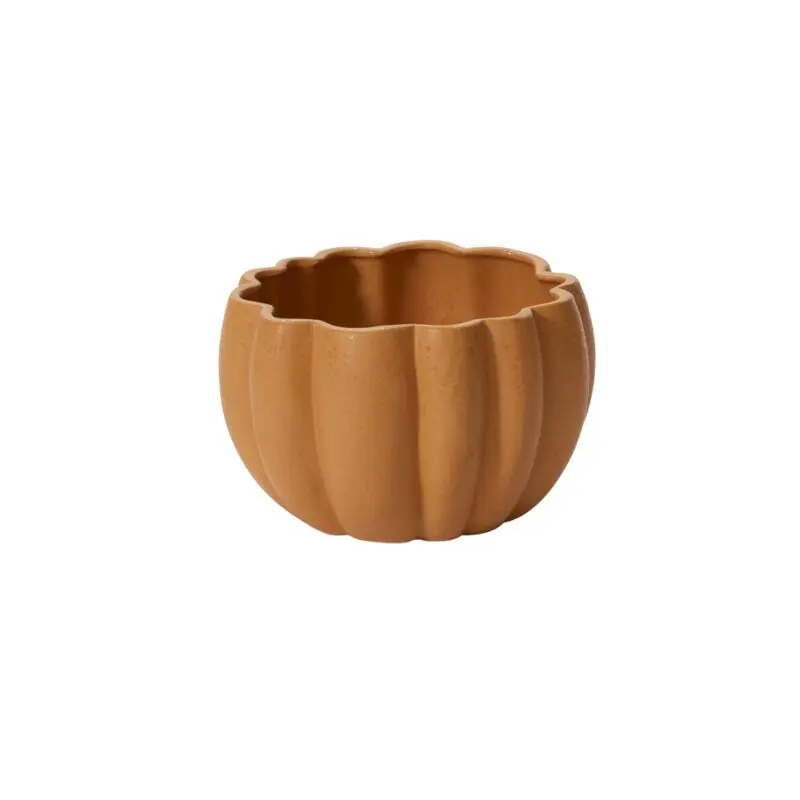 Spiced Pumpkin Pot 8.25"x 5" Ochre