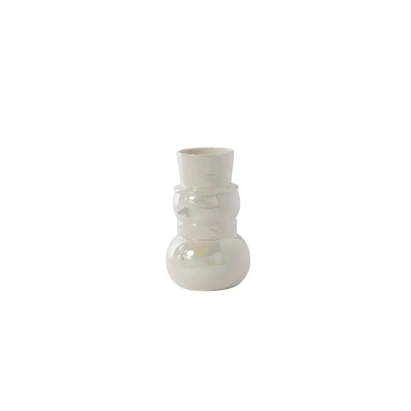 Sugarspun Holiday Vase 4.25"x 4.5"x 7"