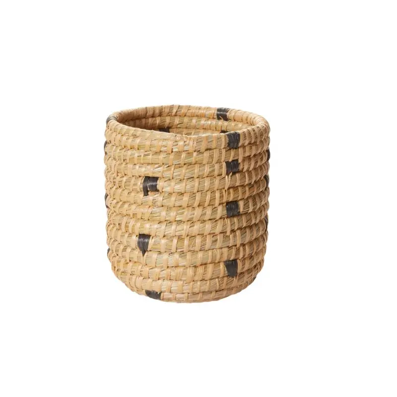 Tejida Basket 7"x 7.75" Black