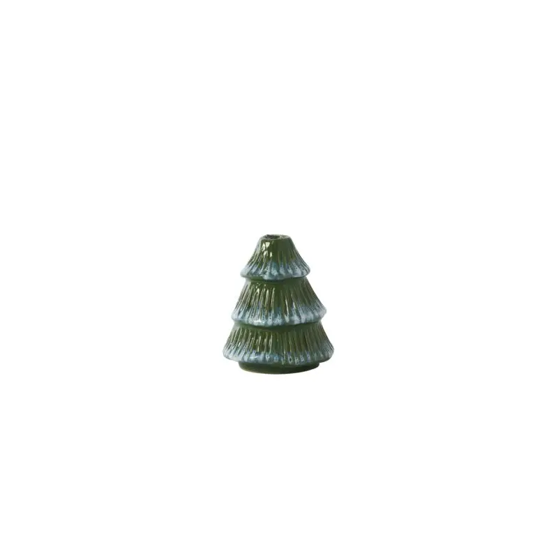 Tree Frost Candleholder 4.25"x 4.5"