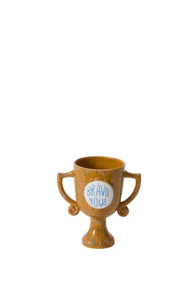 Trophy Mom Vase 6.5"x 4"x 6.5"