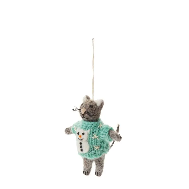 Ugly Sweater Ornament 3.5"x 1.25"x 4"
