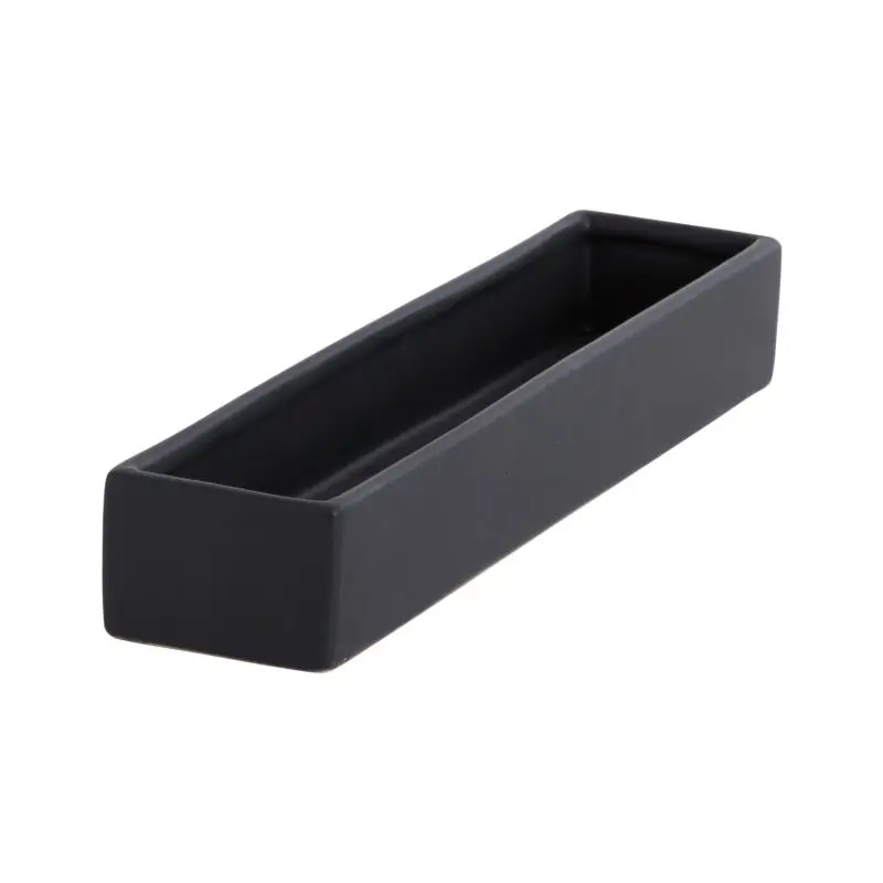 Urban Planter 13.75"x 3"x 3" Matte-Black
