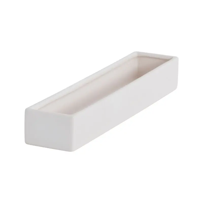 Urban Planter 13.75"x 3"x 3" Matte-White
