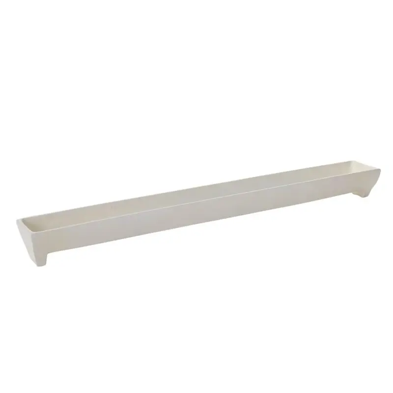White Edison Tray 34.5"x 4"x 3"